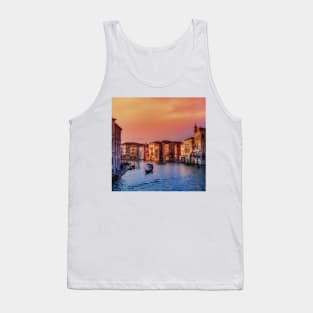 Sunset In Venice Tank Top